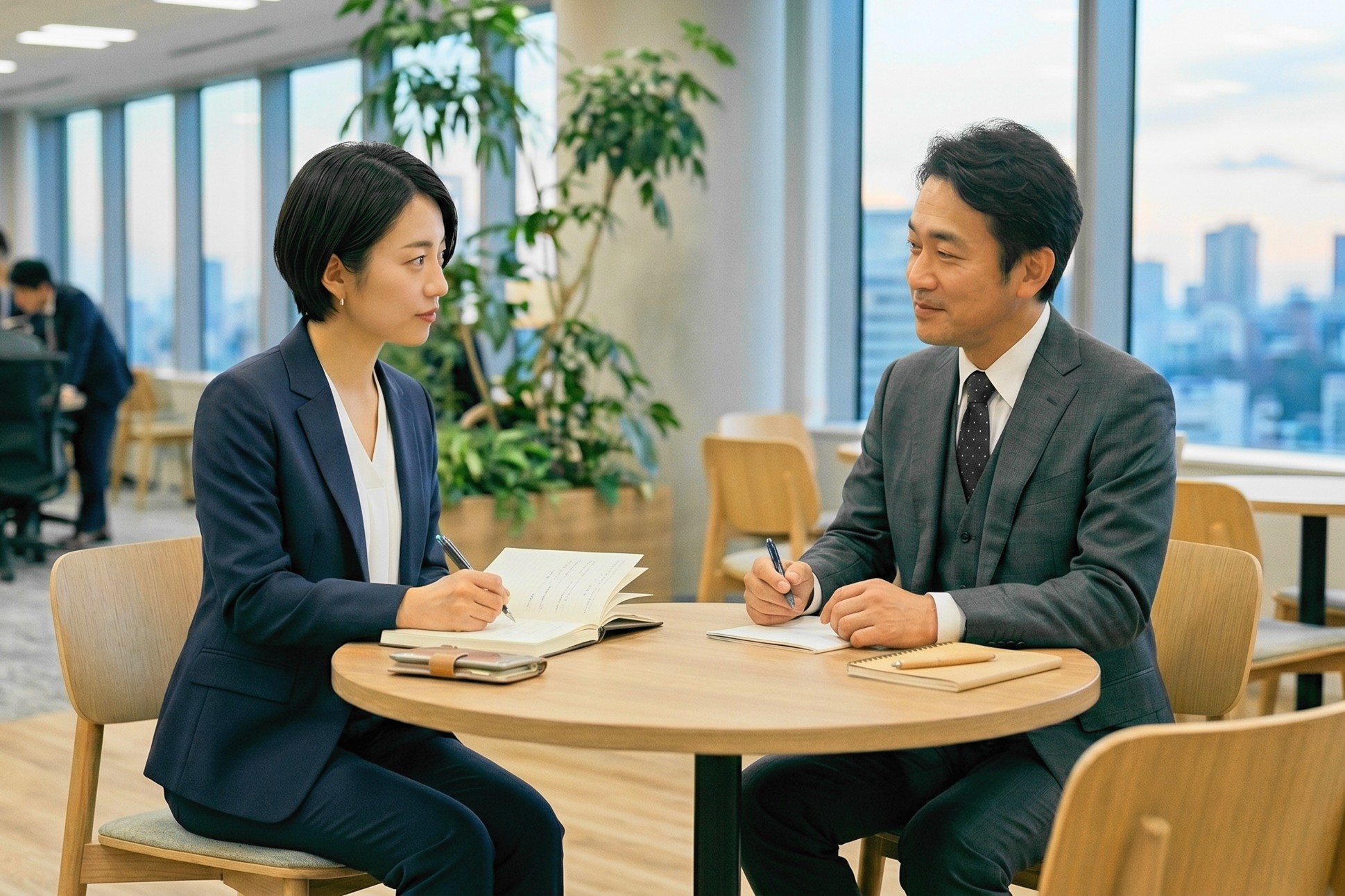 個人と組織の双方に向き合います